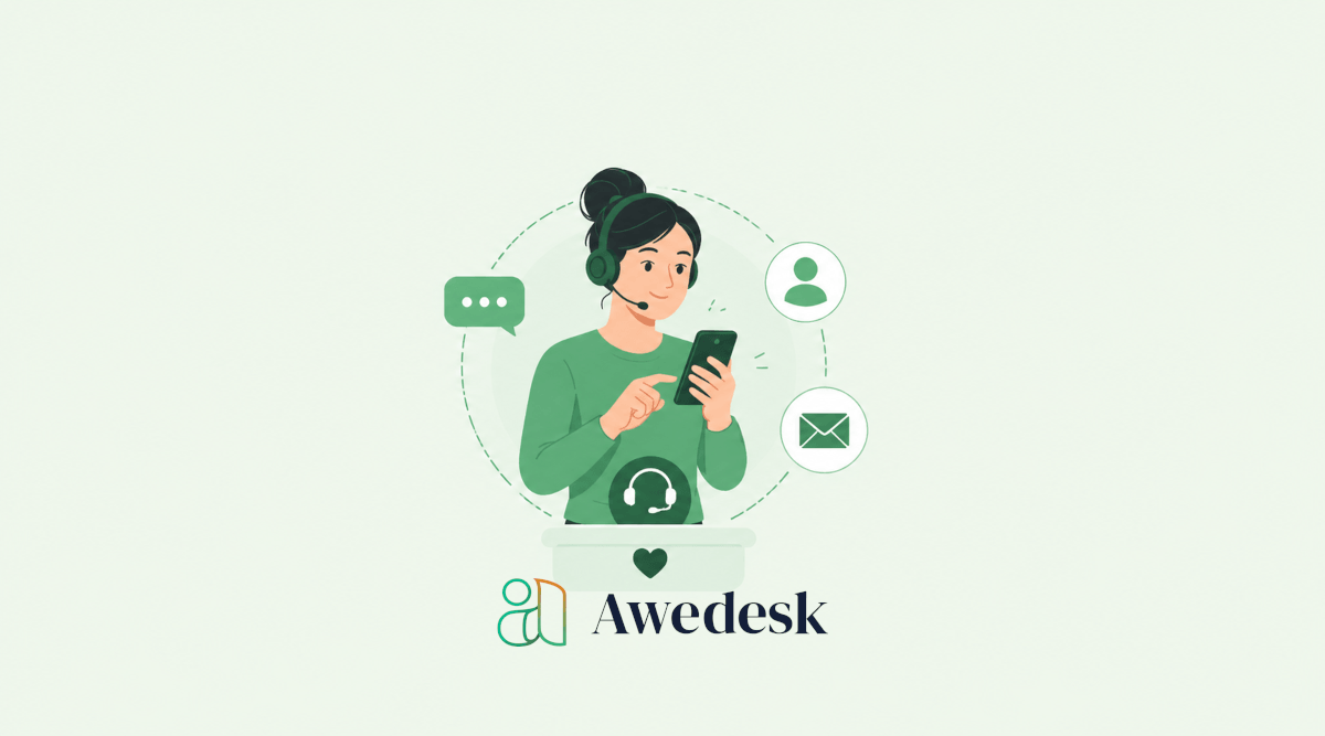 How the Awedesk Mobile App Helps Agents Stay Responsive
